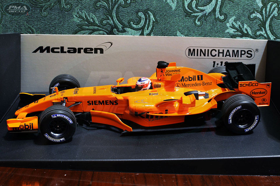 KIMI RAIKKONEN 2006 MCLAREN MP4-21 1:18